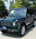 mercedes benz g class 2003 dk  green suv g500 gasoline 8 cylinders all whee drive automatic 27616