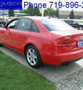 audi a4 2009 red sedan 2 0t quattro gasoline 4 cylinders all whee drive automatic 80910