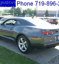 chevrolet camaro 2010 cyber gray coupe lt gasoline 6 cylinders rear wheel drive automatic 80910