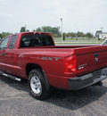 dodge dakota 2008 red pickup truck sxt s c gasoline 6 cylinders rear wheel drive automatic 47172