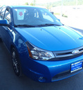 ford focus 2010 blue sedan ses gasoline 4 cylinders front wheel drive automatic with overdrive 98032