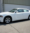 dodge charger 2011 white sedan gasoline 6 cylinders rear wheel drive shiftable automatic 47130