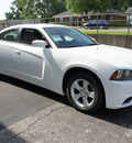 dodge charger 2011 white sedan gasoline 6 cylinders rear wheel drive shiftable automatic 47130