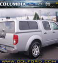 nissan frontier 2010 silver gasoline 6 cylinders 4 wheel drive automatic 98632