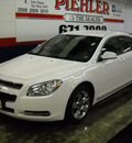 chevrolet malibu 2009 white sedan lt gasoline 4 cylinders front wheel drive automatic 14580