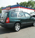 subaru forester 2004 woodland green suv x gasoline 4 cylinders all whee drive 5 speed manual 80911