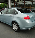 ford focus 2008 ice blue sedan gasoline 4 cylinders front wheel drive automatic 98032