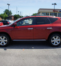 nissan murano 2007 red suv charcoal gasoline 6 cylinders all whee drive automatic 47130