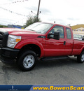 ford f 250 super duty 2011 vermillion red flex fuel 8 cylinders 4 wheel drive shiftable automatic 98032