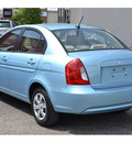 hyundai accent 2010 lt  blue sedan gls gasoline 4 cylinders front wheel drive automatic 76903