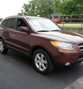 hyundai santa fe 2008 marroon suv gasoline 6 cylinders all whee drive automatic 47130