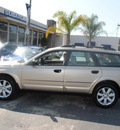 subaru outback 2008 gold wagon 2 5i l l  bean edition gasoline 4 cylinders all whee drive automatic 94063