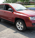 jeep compass 2011 red suv gasoline 4 cylinders 2 wheel drive automatic 47130