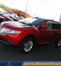 lincoln mkx 2011 red suv gasoline 6 cylinders all whee drive shiftable automatic 98032