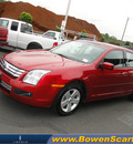 ford fusion 2009 maroon sedan se gasoline 4 cylinders front wheel drive automatic 98032