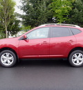 nissan rogue 2009 red sl 2wd gasoline 4 cylinders front wheel drive automatic 98371