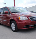 chrysler town and country 2011 red van touring flex fuel 6 cylinders front wheel drive automatic 34731
