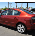 mazda mazda3 2008 copper red sedan i touring value gasoline 4 cylinders front wheel drive automatic 92653