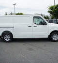 nissan nv 2012 white van 1500 gasoline 6 cylinders rear wheel drive not specified 98371