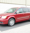 chrysler town and country 2011 red van touring l flex fuel 6 cylinders front wheel drive 6 speed automatic 47130