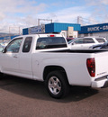 chevrolet colorado 2009 white pickup truck lt gasoline 4 cylinders 2 wheel drive manual 98632