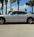 dodge charger 2010 silver sedan sxt gasoline 6 cylinders rear wheel drive automatic 33157