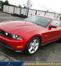 ford mustang 2011 red candy coupe gt premium gasoline 8 cylinders rear wheel drive automatic 98032