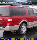 ford expedition el 2009 red suv eddie bauer flex fuel 8 cylinders 4 wheel drive automatic 98632