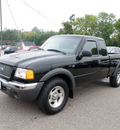 ford ranger 2002 black pickup truck sc xlt 4wd 6 cylinders 4 wheel drive automatic with overdrive 55321