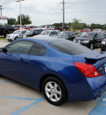 nissan altima 2009 blue coupe 2 5 s gasoline 4 cylinders front wheel drive automatic 76210