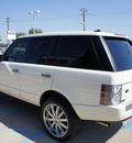 land rover range rover 2008 white suv supercharged gasoline 8 cylinders 4 wheel drive 6 speed automatic 76210