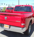 ram ram pickup 1500 2011 flame red gasoline 8 cylinders 4 wheel drive 5 speed automatic 99212