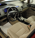 honda civic 2010 red sedan lx gasoline 4 cylinders front wheel drive automatic 44060