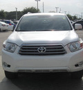 toyota highlander 2008 white suv limited gasoline 6 cylinders front wheel drive automatic 33884