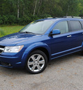 dodge journey 2009 blue suv r t gasoline 6 cylinders all whee drive 6 speed automatic 44024