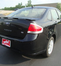 ford focus 2009 black sedan se gasoline 4 cylinders front wheel drive automatic 45342