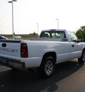 chevrolet silverado 1500 2005 white silverado 1500 gasoline 6 cylinders rear wheel drive automatic 27215