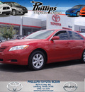 toyota camry 2008 red sedan le gasoline 4 cylinders front wheel drive automatic 34788