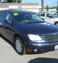 chrysler pacifica 2007 blue wagon touring gasoline 6 cylinders all whee drive shiftable automatic 99212
