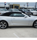 chevrolet camaro convertible 2011 silver gasoline 6 cylinders rear wheel drive automatic with overdrive 77090