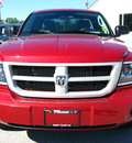 dodge dakota 2010 dk  red pickup truck big horn gasoline 6 cylinders 2 wheel drive automatic 45840