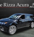 acura mdx 2011 black suv advance awd gasoline 6 cylinders all whee drive automatic with overdrive 60462