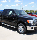 ford f 150 2011 black lariat gasoline 6 cylinders 4 wheel drive automatic 76205