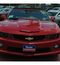 chevrolet camaro convertible 2011 red ss gasoline 8 cylinders rear wheel drive 6 spd auto 77090