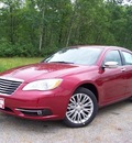 chrysler 200 2011 red sedan limited gasoline 4 cylinders front wheel drive not specified 44024