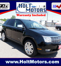 lincoln mkx 2008 black suv gasoline 6 cylinders front wheel drive 6 speed automatic 55321