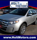 ford edge 2011 silver suv limited gasoline 6 cylinders front wheel drive shiftable automatic 55321