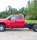 gmc sierra 3500 2011 red sle 8 cylinders not specified 44024