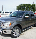 ford f 150 2011 gray lariat gasoline 6 cylinders 4 wheel drive automatic 76205