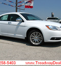 chrysler 200 2011 white sedan limited gasoline 4 cylinders front wheel drive automatic 45840